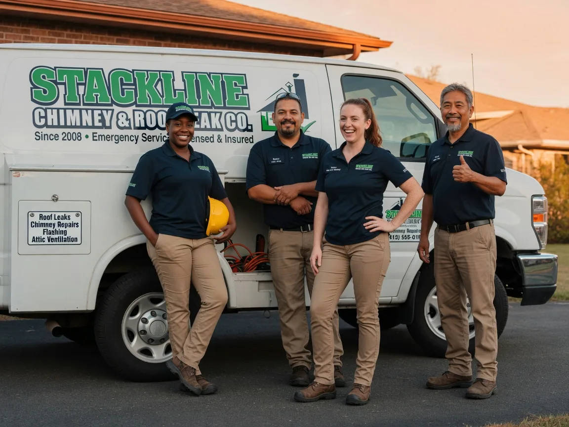 Chimney flashing repair company in Livingston, WI